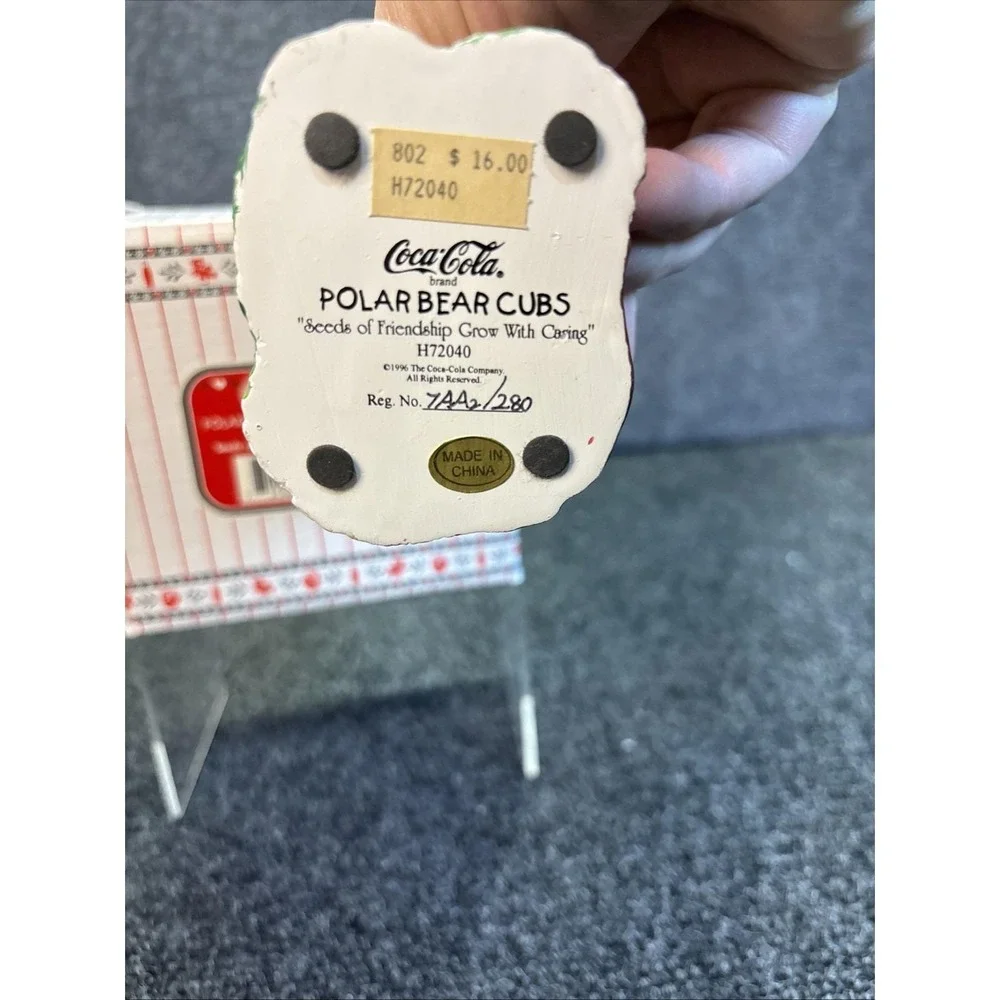 Vtg~Coca-Cola~Polar Bear Cubs Collection~